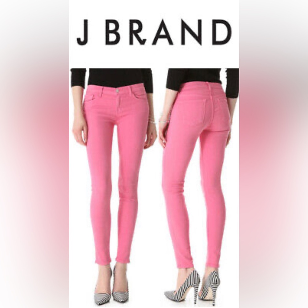 J Brand Skinny Leg Pale Water Jeans